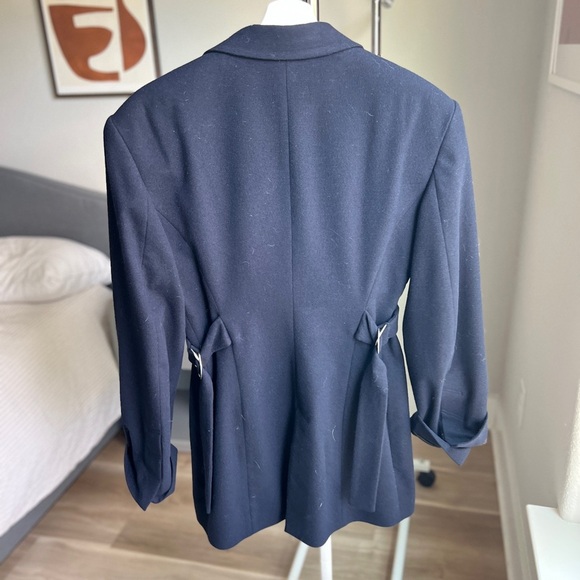 Bimba y Lola wool blazer blue - S/M - Picture 2 of 9